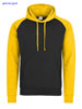  Felpa cappuccio Adulto Unisex AWDis felpata con cappuccio, polsi e fondo costina, tasche con inserti, etichetta removibile JH009 Baseball Hoodie 626AW3A E3Ssport.it Stampa RicamoE3Ssport  E3S