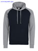 immagine aggiuntiva 8- Felpa cappuccio Uomo  AWDis felpata con inserti JH009 626AW3A E3Ssport.it Stampa RicamoE3Ssport  E3S