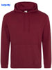 immagine aggiuntiva 5- Felpa Organica Ecosostenibile Adulto Unisex AWDis felpata con cappuccio etichetta strappabile Organic Hoodie JH2014 626AW5A E3Ssport.it Stampa RicamoE3Ssport  E3S