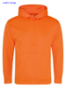 immagine aggiuntiva 4- Felpa cappuccio Adulto Unisex AWDis felpata con polsi e fondo costina, tascone marsupio colori fluo tinta unita Electric Hoodie JH004 626AW7A E3Ssport.it Stampa RicamoE3Ssport  E3S