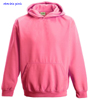 immagine aggiuntiva 3- Felpa cappuccio Bambino Unisex AWDis felpata con polsi e fondo costina, tascone marsupio colori fluo tinta unita Kids Electric Hoodie JH004J 626AW7B E3Ssport.it Stampa RicamoE3Ssport  E3S