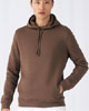 Felpa cotone organico B&C CWU33B Inspire Hooded cappuccio uomo unisex 626BC3A E3Ssport  E3S