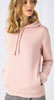 Felpa cotone organico B&C CWW34B Inspire Hooded cappuccio donna felpata 626BC3D E3Ssport  E3S