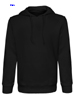 immagine aggiuntiva 4- Felpa cappuccio Adulto Unisex Black Spider non felpata sgarzata con polsi e fondo costina senza etichetta, tinta unita, made in Italy BS315 Hooded Italy 626BS1A E3Ssport.it Stampa RicamoE3Ssport  E3S