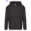 immagine aggiuntiva 4- Felpa cappuccio Bambino Unisex Fruit of the Loom felpata con polsi e fondo costina, tascone marsupio tinta unita Kids Premium Hooded Sweat 620370 626FL1B E3Ssport.it Stampa RicamoE3Ssport  E3S