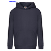 immagine aggiuntiva 9- Felpa cappuccio Bambino Unisex Fruit of the Loom felpata con polsi e fondo costina, tascone marsupio tinta unita Kids Premium Hooded Sweat 620370 626FL1B E3Ssport.it Stampa RicamoE3Ssport  E3S