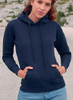 Felpa cappuccio donna Fruit Ladies Classic Hooded Sweat 620380 adulto 626FL4D E3Ssport  E3S