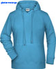 immagine aggiuntiva 8- Felpa Organica Ecosostenibile Donna James & Nicholson felpata con cappuccio etichetta strappabile Ladies Hoody JN8023 626JN1D E3Ssport.it Stampa RicamoE3Ssport  E3S