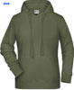 immagine aggiuntiva 15- Felpa Organica Ecosostenibile Donna James & Nicholson felpata con cappuccio etichetta strappabile Ladies Hoody JN8023 626JN1D E3Ssport.it Stampa RicamoE3Ssport  E3S