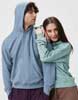 immagine aggiuntiva 3- felpa cappuccio leggera Adulto Unisex RnR Rock and Roll non felpata sgarzata con polsi e fondo costina, tascone marsupio tintura effetto Tie Dye, tinta unita, etichetta strappabile Genderless terry hooded RNR30 626NR1A E3Ssport.it Stampa RicamoE3Ssport  E3S