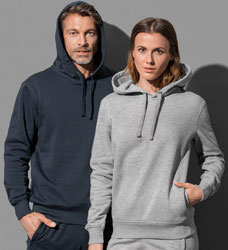  Felpa riciclata ecosostenibile Adulto Unisex Stedman felpata con cappuccio etichetta strappabile Recycled Unisex Sweat Hoodie ST5630 626SD1A E3Ssport.it Stampa RicamoE3Ssport  E3S