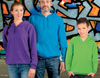  Felpa cappuccio Bambino Unisex Valento felpata con polsi e fondo costina, tascone marsupio tinta unita Arizona SUVAARI bambino unisex 626VA2B E3Ssport.it Stampa RicamoE3Ssport  E3S