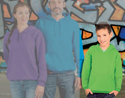 Felpa cappuccio garzata Valento Arizona SUVAARI bambino unisex 626VA2B