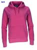  Felpa cappuccio Donna Valento felpata con polsi e fondo costina, tascone marsupio tinta unita Tobago SUVATBG 626VA2D E3Ssport.it Stampa RicamoE3Ssport  E3S
