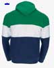  Felpa cappuccio Adulto Unisex Valento felpata con polsi e fondo costina, tascone marsupio con inserti e fasce Varsity SUVAVAR 626VA4A E3Ssport.it Stampa RicamoE3Ssport  E3S