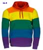  Felpa cappuccio Adulto Unisex Valento felpata con polsi e fondo costina, tascone marsupio con inserti arcobaleno Rainbow SUVARAI 626VA5A E3Ssport.it Stampa RicamoE3Ssport  E3S
