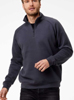  Felpa collo alto, zip corta Adulto Unisex Black Spider felpata con polsi e fondo costina etichetta strappabile, tinta unita BS330 Raglan Zip neck sweat 627BS3A E3Ssport.it Stampa RicamoE3Ssport  E3S