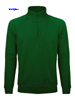immagine aggiuntiva 6- Felpa collo alto, zip corta Adulto Unisex Black Spider felpata con polsi e fondo costina etichetta strappabile, tinta unita BS330 Raglan Zip neck sweat 627BS3A E3Ssport.it Stampa RicamoE3Ssport  E3S