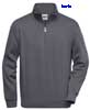  Felpa collo alto, zip corta Uomo  Daiber felpata con polsi e fondo costina tinta unita JN831 Workwear Half Zip Sweat 627JN1A E3Ssport.it Stampa RicamoE3Ssport  E3S