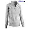  Felpa collo alto, zip corta Donna Sottozero felpata con polsi e fondo costina tinta unita 90200 Strile 627SZ1D E3Ssport.it Stampa RicamoE3Ssport  E3S