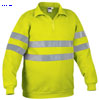 immagine aggiuntiva 4- felpa collo alto, zip corta Adulto Unisex Valento felpata con polsi e fondo costina bande catarinfrangenti riflettenti alta visibità Road SUVAROA 627VA3A E3Ssport.it Stampa RicamoE3Ssport  E3S