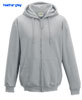  Felpa Organica Ecosostenibile Adulto Unisex AWDis felpata con cappuccio, zip lunga, polsi e fondo costina, tasche etichetta strappabile, tinta unita JH250 Organic Zoodie 628AW2A E3Ssport.it Stampa RicamoE3Ssport  E3S