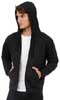 Felpa cappuccio cerniera lunga felpata B&C CWUI25 ID.205 50/50 uomo 628BC1A E3Ssport  E3S