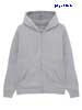  Felpa cappuccio, zip lunga Bambino Unisex Black Spider felpata con polsi e fondo costina, tascone marsupio etichetta strappabile, tinta unita BSK333 Vega Kids 628BS1B E3Ssport.it Stampa RicamoE3Ssport  E3S