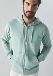Felpa cappuccio zip non garzata Black Spider BS304 Berry 628BS2A