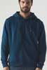 Felpa cappuccio zip organica Black Spider BS343 Chili uomo unisex 628BS3A E3Ssport  E3S
