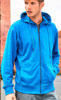 Felpa leggera cotone organico JN JN8026 cappuccio zip uomo unisex 628JN1A E3Ssport  E3S