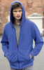  Felpa Organica Ecosostenibile Adulto Unisex Daiber non felpata sgarzata con cappuccio con zip cerniera lunga e tasche etichetta strappabile, tinta unita JN8026 Mens Zip Hoody 628JN1A E3Ssport.it Stampa RicamoE3Ssport  E3S