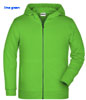immagine aggiuntiva 14- Felpa Organica Ecosostenibile Bambino Unisex James & Nicholson non felpata sgarzata con cappuccio con zip cerniera lunga e tasche etichetta strappabile Children Zip Hoody JN8026K 628JN1B E3Ssport.it Stampa RicamoE3Ssport  E3S