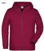 immagine aggiuntiva 24- Felpa Organica Ecosostenibile Bambino Unisex James & Nicholson non felpata sgarzata con cappuccio con zip cerniera lunga e tasche etichetta strappabile Children Zip Hoody JN8026K 628JN1B E3Ssport.it Stampa RicamoE3Ssport  E3S