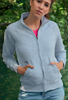 Felpa zip lunga Fruit Loom Ladies Premium Sweat Jacket 621160 donna 629FL1D E3Ssport  E3S