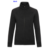 immagine aggiuntiva 4- Felpa collo alto, zip lunga Donna Fruit of the Loom felpata con polsi e fondo costina, tascone marsupio tinta unita Ladies Premium Sweat Jacket 621160 629FL1D E3Ssport.it Stampa RicamoE3Ssport  E3S