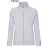 immagine aggiuntiva 5- Felpa collo alto, zip lunga Donna Fruit of the Loom felpata con polsi e fondo costina, tascone marsupio tinta unita Ladies Premium Sweat Jacket 621160 629FL1D E3Ssport.it Stampa RicamoE3Ssport  E3S