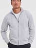  Felpa collo alto, zip lunga Adulto Unisex Russel felpata con polsi e fondo costina, tasche laterali tinta unita 267M Mens Authentic Sweat Jacket 629JZ3A E3Ssport.it Stampa RicamoE3Ssport  E3S