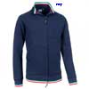  Felpa collo alto, zip lunga Adulto Unisex Sottozero felpata con polsi e fondo costina, tascone marsupio righe tricolore italia E0907 Jaggy Sport  629SZ3A E3Ssport.it Stampa RicamoE3Ssport  E3S