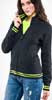 Felpa righe fluo SottoZero unisex uomo manica lunga 629SZ4D E3Ssport  E3S