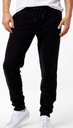 Pantalone felpa leggero Black Spider BS401 Men's Terry Jogpants adulto 630B