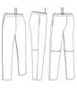  Pantaloni felpa Adulto e Bambino Valento felpato, fondo diritto con tasche tinta unita Beat PAVARDB 630VA1T E3Ssport.it Stampa RicamoE3Ssport  E3S