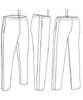  Pantalone sportivo in felpa Adulto e Bambino Valento felpato, fondo diritto con tasche con inserti Park PAVAPAR 630VA2T E3Ssport.it Stampa RicamoE3Ssport  E3S