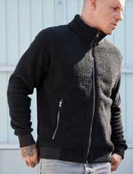 Pile zip lunga James Nicholson JN1862 Sherpa Jacket adulto unisex 631JN1A