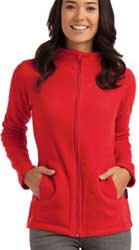  MicroPile maniche lunghe Donna Stedman zip cerniera lunga, aderente tinta unita ST5100 Active Fleece Jacket 631SD2D E3Ssport.it Stampa RicamoE3Ssport  E3S
