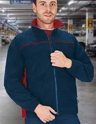 Pile bicolore zip lunga Valento Thunder FPVATHU adulto bambino unisex 631VA11A