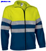 immagine aggiuntiva 12- Pile maniche lunghe Adulto Unisex Valento zip cerniera lunga, con tasche bande catarinfrangenti riflettenti alta visibità Airport FPVAAIR 631VA2A E3Ssport.it Stampa RicamoE3Ssport  E3S