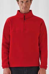 Pile zip corta B&C CFU704 Highlander uomo unisex 632BC1A