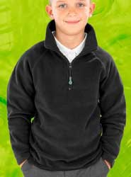 microPile zip corta Result R905J Junior Recycled Microfleece Top 632RT1B
