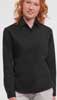  camicia manica lunga Donna Russel con taschino, aderente con pinces tinta unita 936F Ladies Long Sleeve Pure Cotton Poplin Shirt 640JZ3D E3Ssport.it Stampa RicamoE3Ssport  E3S